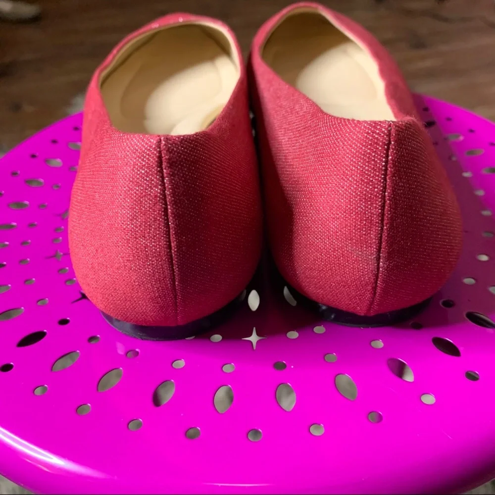 Coach and Four Reddish‎ glitter loafers Flats shoes